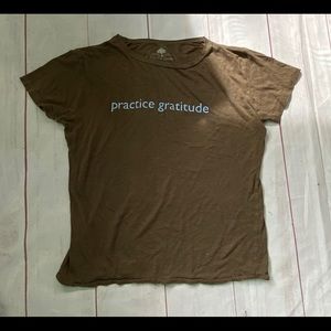 Tees for Change Practice Gratitude Tee Extra Large